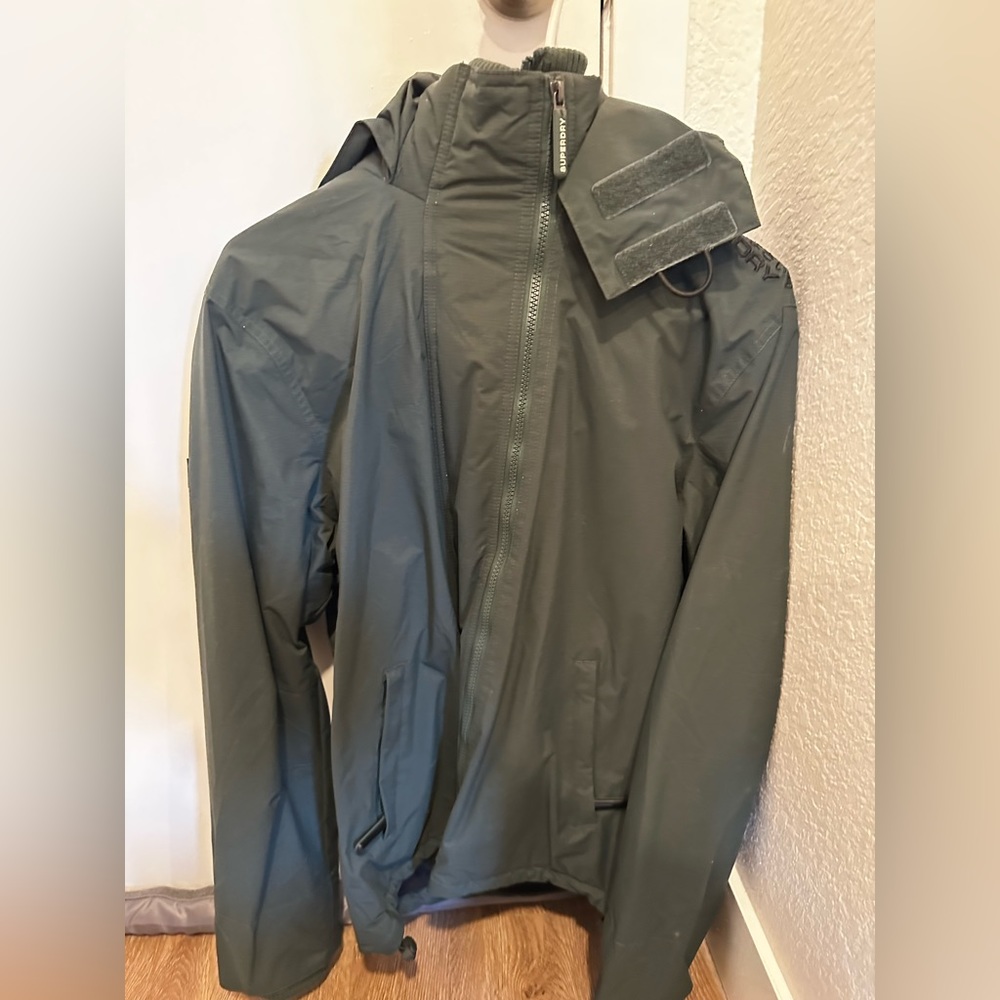 Superdry Mountain SD Windcheater Dark olive